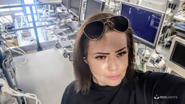 Meesteres Katharina en Dokter Amara (Foto)