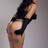 Alicia girlfriend style, French kiss